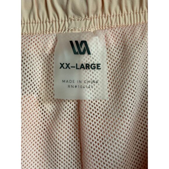 VRST Mens Everyday Shorts Woven Nylon Classic Fit Drawstring Sun Kissed Pink 2XL - Picture 4 of 6